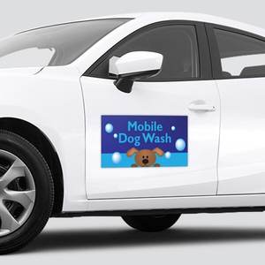 สติกเกอร์แม่เหล็กติดรถยนต์กันน้ำสติกเกอร์แม่เหล็กติดรถแบบสั่งทำได้ - Product Image 2