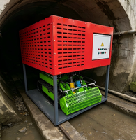 Robot de nettoyage de boue sous-marine pour bassin et réservoir, robot de dragage télécommandé à chenilles submersibles