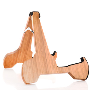 Guitarra acústica tipo A de bambú, soporte plegable con logotipo personalizado, ukelele, 2020 - Product Image 3