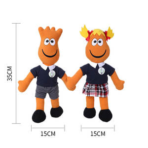 Promotie Knuffel Menselijke Pop Mascotte Fabrikant Custom Logo Plushie Zachte Pluche Unisex 7 Dagen Pp Katoen 300 Pcs Cn; Gua - Product Image 4
