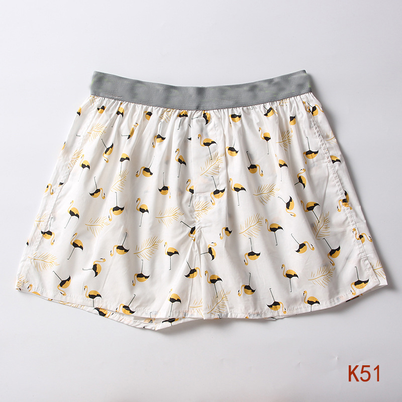 4-men woven boxer shorts elastic waist