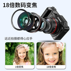 Digital Camera 4K Flip Screen Wifi Hd Video Recording Vlog Mirrorless Camera For Home Use - Product Image 4
