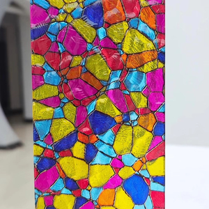 Verre YBANG-Décoration en verre d'art peint sur mesure Grossiste d'ingénierie en verre <span class=keywords><strong>Tiffany</strong></span> dédié - Product Image 1