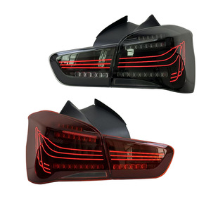 Conjunto de Luces Traseras para BMW Serie 1 F20 2015-2018, Lentes Ennegrecidas, LED de Dirección, Restauración de Calidad, 12V, para Serie 3 F30 F35 - Product Image 2