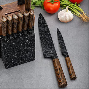 Wholesale Chef <b>Knife</b> Set <b>Knife</b> Set <b>Kitchen</b> Stainless Steel <b>Kitchen</b> <b>Knife</b> with Block <b>Kitchen</b> Items for the Home - Product Image 2