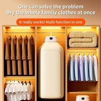 Secadora de Ropa Plegable Portátil Transfronteriza de Secado Rápido y Eficiente Energéticamente para Uso Doméstico, Gadget para Secar Calcetines y Ropa Interior, Capacidad de 10 kg