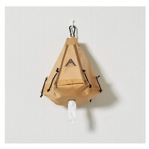 En stock: Caja de pañuelos para tienda de campaña, bolsa de pañuelos colgante con cremallera para camping al aire libre, caja de papel higiénico para coche. - Product Image 1
