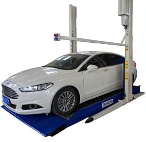 Elevador Hidráulico Manual de Dos Postes para Estacionamiento de Autos, Metálico, para Exteriores, con Certificación CE, Tabitha TTPP606, 2700 kg, 5 Años de Garantía - Product Image 1