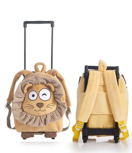 Enfants Cartoon Rolling Sac <span class=keywords><strong>à</strong></span> dos en peluche en forme d'animal <span class=keywords><strong>Cartable</strong></span> Kids School Sacs <span class=keywords><strong>à</strong></span> roulettes pour garçons et filles - Product Image 4