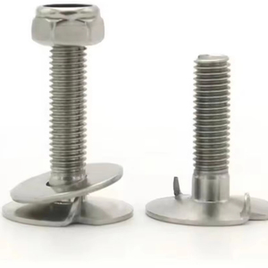 DIN15237 bullone con zanne dell'elevatore con punte abbinate a dadi e mano Lavatrici - Product Image 1