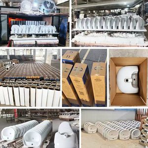 All'ingrosso della fabbrica del bagno moderno montato pavimento in ceramica piedistallo lavabo lavabo - Product Image 6