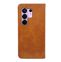 Penawaran Terbaik Casing Ponsel Kulit untuk Tecno Camon 50 Ultra Flip Magnetic Wallet Phone Cover