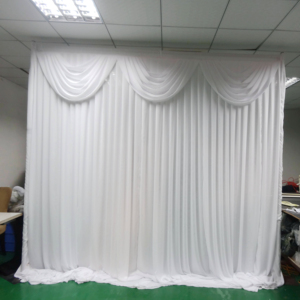 Heavy duty aluminum adjustable pipe and drape <b>backdrop</b> <b>stand</b> for event party - Product Image 2
