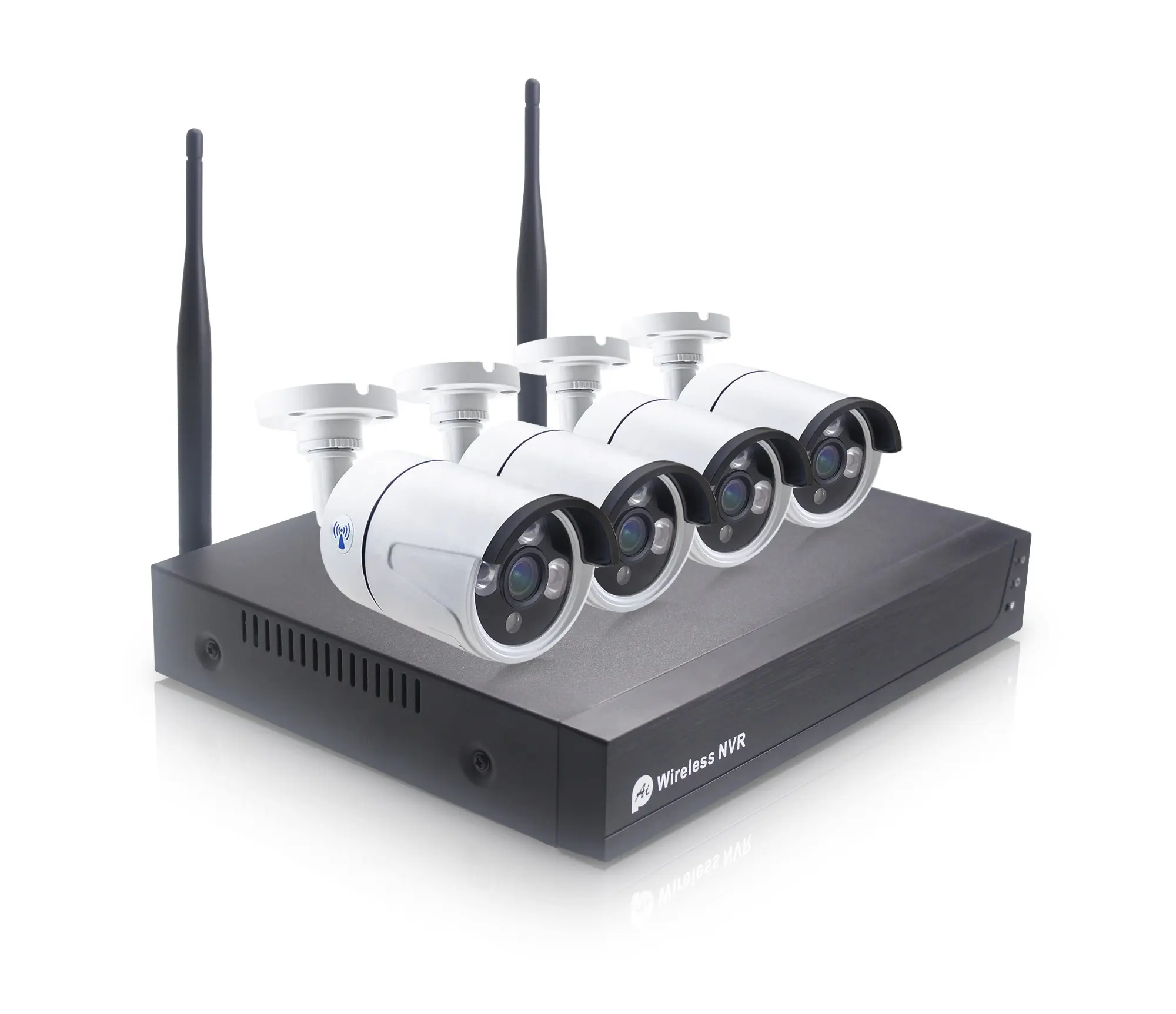2MP HD наружная внутренняя IP Wifi камера 4 канала NVR беспроводная домашняя система безопасности CCTV комплект безопасности PST-TWK04BM