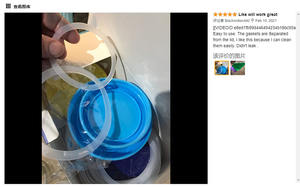 卸売り86mm広口ピンクメイソンキャニングジャー丸型クラウンキャップ金箔70/400ネジ付き100個最小注文 - Product Image 5