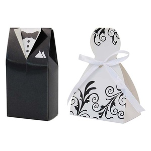 Boîte à bonbons et boîte à souvenirs de mariage de style européen et occidental pour le marié et la mariée - Product Image 6