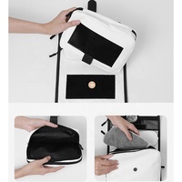 Bolsa de aseo para hombre y mujer, neceser de viaje de tela Tyvek