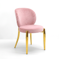 Chaises de mariage empilables en velours, modernes et luxueuses, pour table de mariés, banquets et réceptions d'hôtel