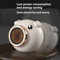 Calentador de espacio Calentadores eléctricos portátiles para ventilador de Interior para el hogar Calentador de ventilador de calor de seguridad rápida de 500W