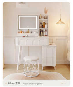 Espejo de tocador <span class=keywords><strong>para</strong></span> artista de maquillaje, divisores extensibles inteligentes, cajones <span class=keywords><strong>grandes</strong></span> y altos, tocador <span class=keywords><strong>para</strong></span> <span class=keywords><strong>niñas</strong></span>, muebles de salón Kommode - Product Image 4
