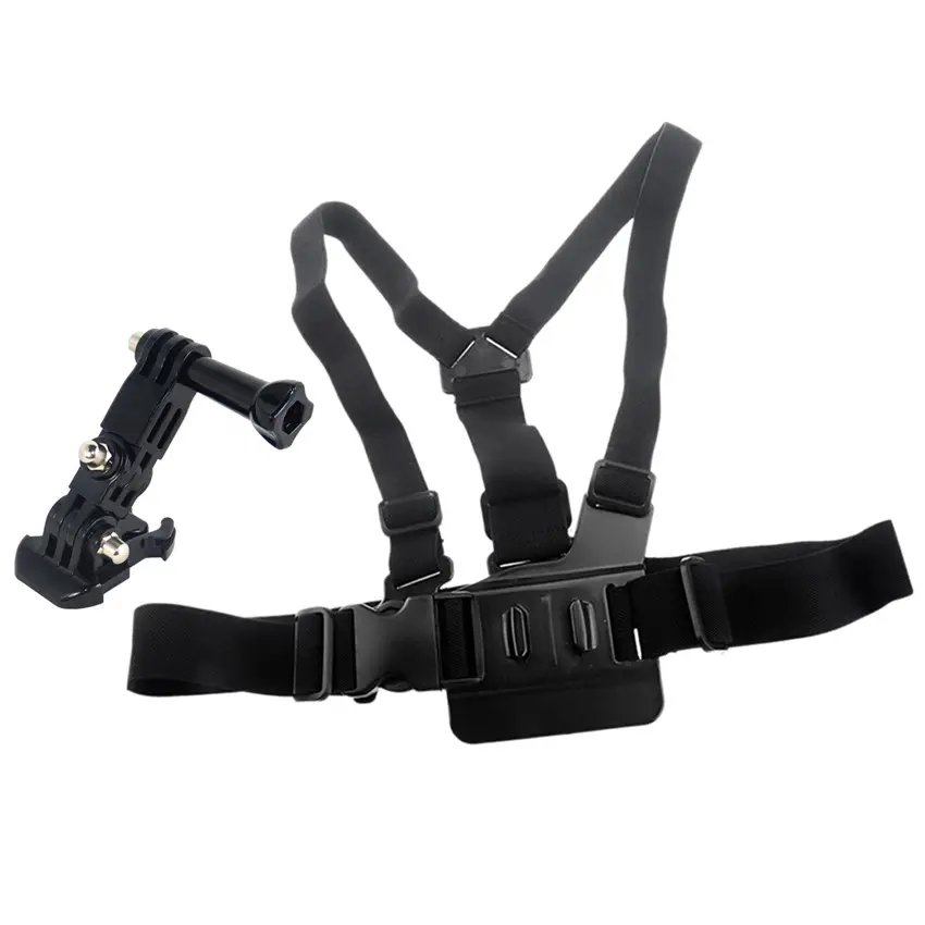 Hongdak Accessory Adjustable Chest Mount Harness Chest Strap Belt for Go Pro Hero 9 8 7 6 5 4 Yi 4K Sjcam Sj4000 Sport Camera