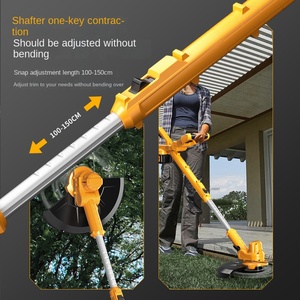 Wanniu Lithium Battery Rechargeable Multifunctional Wireless Weeder Handheld Lawn <b>Mower</b> for Household Use Ymn21 Battery Powered - Product Image 1
