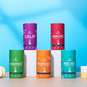Bombes et diffuseurs de vapeur pour la douche 100% naturels, biologiques et véganes, avec parfum et emballage personnalisables - Product Image 4