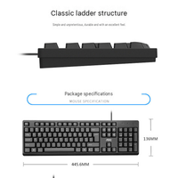 Nouveau clavier filaire AOC KB161, 104 touches, USB 3.0, Plug and Play, ergonomique, en plastique, disposition anglaise, pour ordinateur de bureau, ordinateur portable, bureau