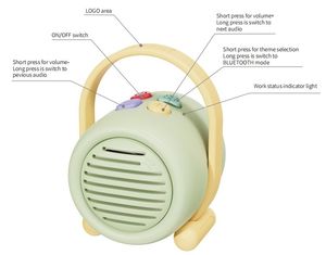 Spielzeug. Juni Erste Zwölf Je Kinderspiel zeug Neue Dinge, die wir kostenlos bestellen können Mein Baby Lernspiel zeug Talking Story Machine - Product Image 5