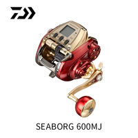 DAIWA SEABORG moulinet électrique en acier inoxydable roue de comptage 6.3:1 rapport de vitesse main gauche pêche à la traîne lac grand jeu pêche