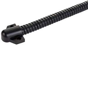 Bucle de puerta oculto, Cable de Bloqueo Electrónico, protege 40cm, lazo de puerta de junta de pintura de plástico negro para Cable - Product Image 4