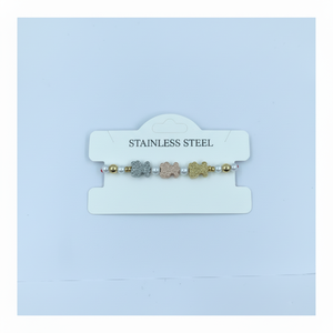 Bracciale di gioielli alla moda placcato oro regolabile abbigliamento quotidiano delle donne e regalo di festa - Product Image 2