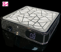 Nouvel aspirateur à poussière pour ongles Super Shine Rhinestone 48W, aspiration puissante, moteur sans balais rechargeable, machine à aspirer la poussière des ongles
