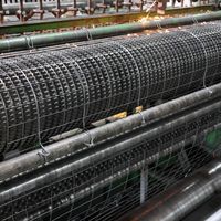 Tissu soudé de matériel de clôture de volière d'acier inoxydable pour l'animal de cage de fruit de jardin de lapin de poulailler