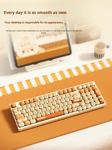 <span class=keywords><strong>Akko</strong></span> <span class=keywords><strong>Akko</strong></span> Bun ชุดกุญแจวันเดอร์แลนด์ (กุญแจ138) ม็อกโพรไฟล์สีย้อมระเหิด PBT - Product Image 2