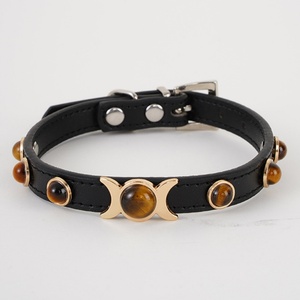 <span class=keywords><strong>Collar</strong></span> para Mascotas con Incrustaciones de Piedras Preciosas de Ámbar, Diseño Retro de Lujo, Estilo Japonés y Coreano, Bufanda para Gatos y <span class=keywords><strong>Collar</strong></span> para Perros Pequeños - Product Image 1