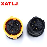 XATLJ M25 2 3 3 + 3 3 + 4 Connecteurs étanches IP67 Prises étanches Prises d'aviation personnalisables sur demande