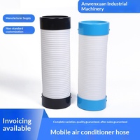 Tuyau d'évacuation de ventilation pour climatiseur mobile fourni par le fabricant, flexible universel en PVC/PP, à joint en bambou, pour usage industriel