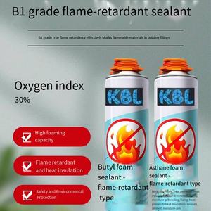 Adhésif en mousse ignifuge de niveau B1, agent d'étanchéité ignifuge, <span class=keywords><strong>isolation</strong></span> <span class=keywords><strong>thermique</strong></span>, résistant aux hautes températures, revêtement de train f - Product Image 3