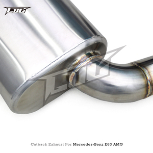 Catback ท่อไอเสียสแตนเลสสำหรับ Mercedes-Benz E63/E63S AMG 4.0TT W213 2016-2023 - Product Image 3