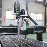 Ligne de production de meubles de bureau et maison Machine de fabrication de meubles ATC Machine à bois CNC avec perceuse