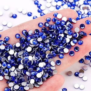 Top qualité SS4-SS40 en vrac rond cristaux de verre Non Hotfix <span class=keywords><strong>Strass</strong></span> Flatback <span class=keywords><strong>strass</strong></span> pour ongles vêtement chaussure déco bricolage artisanat - Product Image 3