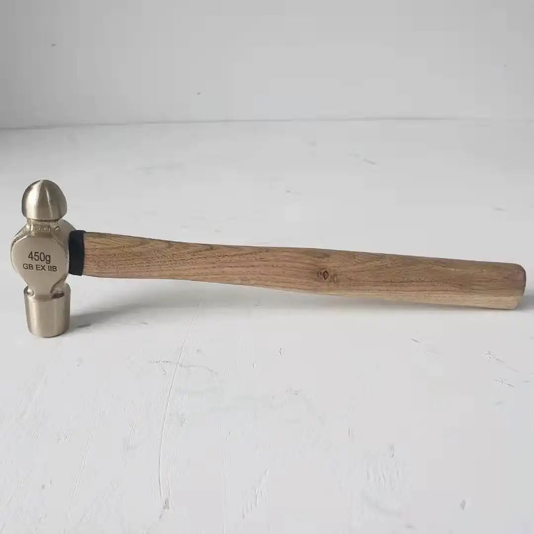 Non Sparking Fiber Handle Round Head Ball Pein Hammer Is Mainly Used For Fitter Cold Work