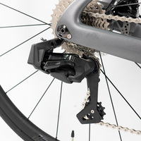 R10pro-ET Sepeda Balap Aluminium Roda 2*12 Speed Rem Cakram Hidrolik Elektronik Nirkabel Pedal Biasa Sepeda Gravel Balap