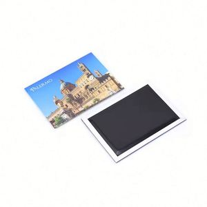 Factory Sale Cardboard Badge Accessories Square <b>Fridge</b> Magnet Sticker - Product Image 2