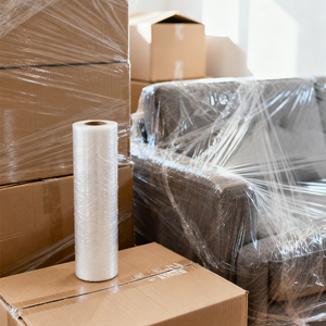 Pudi Food Grade 50cm 500mm 5 couches d'étirement à froid PE/LLDPE 300m rouleau Film rétractable souple étanche à l'humidité certifié ISO - Product Image 3