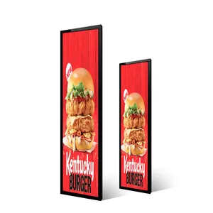 Supermarket Shelf Edge Stretch Bar Android Wifi Advertising Commercial Display 28 Inch Monitor Ultra Wide Stretch Lcd Screen