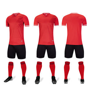 رخيصة الثمن موسم جديد جودة عالية بالجملة لكرة القدم جيرسي أزياء رسمية لكرة القدم التسامي الرياضية الزي مجموعة - Product Image 6