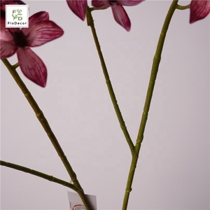 Orquídea Artificial Superior de 9 Cabezas y 2 Ramas, Flor de las <span class=keywords><strong>Mil</strong></span> Islas de 87 cm, Tacto Real, para Decoración del Hogar y Bodas, Cymbidium - Product Image 6