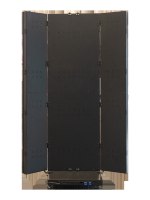 Écran d'affichage numérique LED pliable pour intérieur, signalisation numérique pliable 4K IP65 étanche P2.5 avec WiFi 4G USB